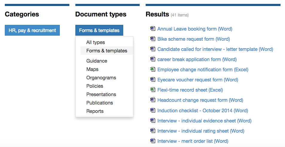 Document finder